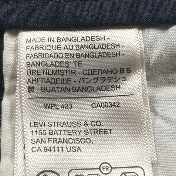 NEW Dockers Pants Mens 36x34 Easy Khaki Straight Fit Black Comfort Waistband - Picture 5 of 9